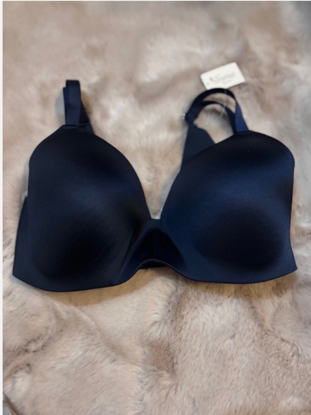 Soma Vanishing Back Bra 36D Nightfall Navy